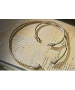 Dragon Torque Necklace and Bracelet Set | Serpent Guardian Jewelry | Ant... - $44.00