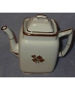 Vintage Royal Ironstone Alfred Meakin Tea Leaf Tea Pot Teapot - $67.22 CAD