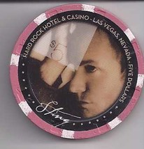 $5 Hard Rock Hotel Vegas Casino Chip Sting #2 - £8.00 GBP