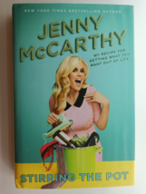 Signed by Top Model JENNY McCARTHY  &quot;Stirring the Pot&quot; 1st.ed. Book w/COA - £31.12 GBP