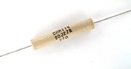2pcs Ohmite Wirewound Power Resistor 27 Ohm, 11 Watt,  5% 90J27R - $6.25