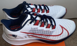 Nike 2020 New England Patriots Mens 12.5 Zoom Pegasus 37 Running Shoes NFL - £79.92 GBP