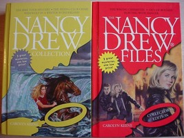 Nancy Drew FILES COLLECTOR&#39;S &amp; COLLECTION 3in1 stories hc NEAR FINE Keene - £12.06 GBP