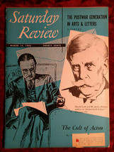 Saturday Review March 14 1953 Harold Laski Maxwell Geismar Horace Gregory - $8.64