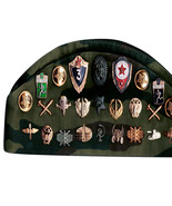 Russo Autentico Pilotka Cappello W/Distintivi Mimetico - $33.71 CAD