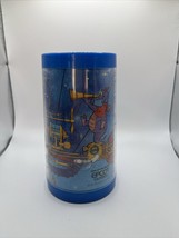 Vintage 1982 Walt Disney Epcot Center &quot;Figment&quot; Blue Plastic Mug RARE - £65.09 GBP