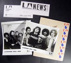 Canada rock LAVENDER HILL MOB 1977 UA PROMO PRESS KIT with photos - £14.17 GBP