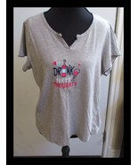Rene Rofe&#39; Sleepwear Top Drink Happy Thoughts Size XL - €11,03 EUR