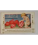 1910 Cupid Doctor Fixing Broken Hearts Druggist Medicine Valentines Post... - £16.99 GBP