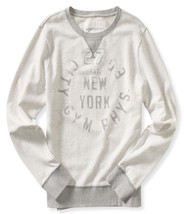 MENS AEROPOSTALE FADED NEW YORK CITY GYM GRAY CREW FLEECE SWEATSHIRT NEW... - £35.96 GBP