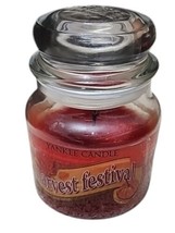 New Yankee Candle Harvest Festival 12 Oz Swirl Harvest &amp; Fall Festival Medium - $48.95