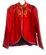 Jacket Palace Court Uniform Wed W/ Gold Embroidered Renaissance Costume ... - $16.66