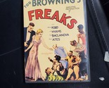 Freaks DVD/Warner Bros/ Tod Browning 30&#39;s Classic/  NICE COMPLETE - £3.88 GBP