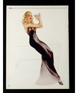 VARGAS PIN-UP GIRL POSTER IN SINGING ON A PIANO FIRE HOT!  FROM 1944 PAI... - £13.23 GBP