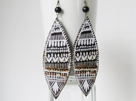 Ethnic Earrings Ethnic Jewelry Tribal Jewelry Afrocentric Earrings Afrocentric J - £31.16 GBP