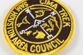 Vintage Brown El Rancho Cima Trek Sam Houston Boy Scouts America BSA Camp Patch - £9.31 GBP