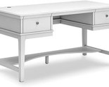 Signature Design by Ashley Kanwyn Classic Home Office Storage Leg Desk w... - $852.99