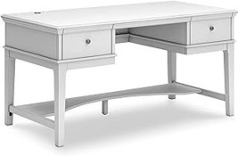 Signature Design by Ashley Kanwyn Classic Home Office Storage Leg Desk with 2 Dr - £672.53 GBP