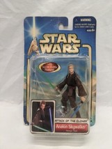 Star Wars Attack Of The Clones Anakin Skywalker Hangar Duel Action Figure - £23.52 GBP