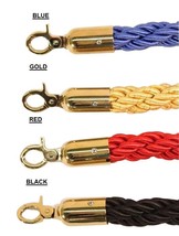 Stanchion Braided Rope with 1.5&quot; Diameter, VIP Crowd Control - $29.69+