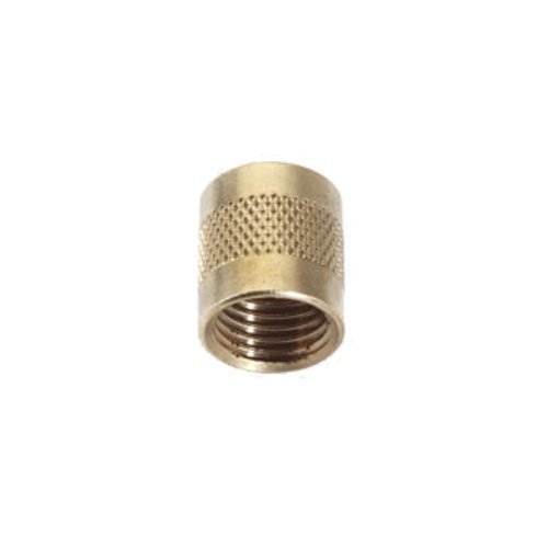 Pack Of 25 Caps, 1/4 Flare Cap, Round Brass, Neoprene O-Ring Seal, Candd... - $33.94