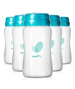 4 Evenflo Breast Milk Collection Bottles - 5 Ounces
