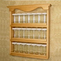 Spice Racks - New Americana Wall-Mounted Spice Rack - £87.30 GBP