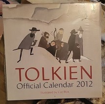 J.R.R. Tolkien Official Calendar 2012 Lord of the Rings Middle-Earth Cor Blok - £35.60 GBP