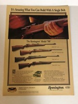 1990s Remington Model 700 Rifle vintage Print Ad Advertisement pa20 - $6.92