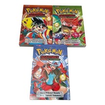 Pokemon Adventures Fire Red Leaf Green Manga Lot 3 Vol 23 24 25 English PB - $39.55