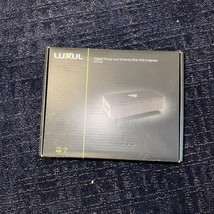 New In Box LUXUL Gigabit Power Over Ethernet PoE+ Injector - XPE-2500 - $258.60 MXN