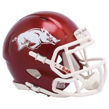 *SALE* ARKANSAS RAZORBACKS  NCAA SPEED MINI FOOTBALL HELMET - SHIP FAST! - £24.74 GBP