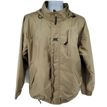 Helly Hansen Jacket Size M Helly Tech Packable Hooded Mens Gold Brown Beige - £49.81 GBP