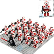 21Pcs/set Heavy Armor Imperial Shock Trooper Military Star Wars Minifigures - £24.67 GBP