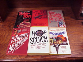 Lot of 6 1970&#39;s 1980&#39;s Thriller Adventure Paperback Books, PB - £7.82 GBP