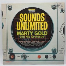 Vintage Marty Gold &amp; His Orchestra Sounds Unlimited Album Record Vinyl LP - £34.28 GBP