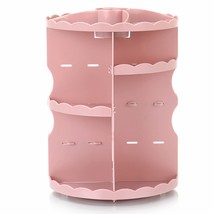 360 Rotating Makeup Organizer Blush Pink - $973.87 MXN