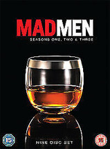 Mad Men: Seasons 1-3 DVD (2010) Jon Hamm Cert 15 9 Discs Pre-Owned Region 2 - £14.94 GBP