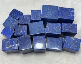 Lapis Lazuli cubes paper weight crystals 3.76kg wholesale 16PCs decoration - £205.75 GBP