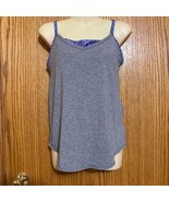 Gapfit G-Peek Tank Spring Lily has built in Sports bra with removable cu... - $23.50