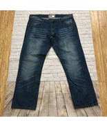 Revolve Men’s jeans Bootcut Distressed vintage Size 40 x 30 Acid Washed - £19.05 GBP