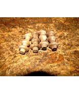 WHOLESALE: NEW UNFINISHED WALNUT SPINDLE 2&quot; LONG WITH 3/8&quot; TENON 100 PIE... - $48.67 CAD