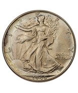 1946 Silver Walking Liberty Half Dollar 50C (Gem BU Condition) - $107.21 CAD