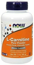 NOW Supplements, L-Carnitine (L-Carnitine Tartrate) Pure Powder, Boosts Cellu... - £22.62 GBP