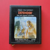 Defender Sears Atari 2600 7800 Game Cleaned Works - £7.56 GBP