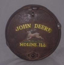 Vintage John Deere Metal 8&quot; Planter Box Lid - Moline, Illinois, USA - £44.10 GBP