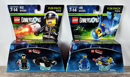 Lego Dimensions Movie Fun Pack 71213 Bad Cop &amp; Police Car 71214 Benny Sp... - £19.75 GBP