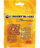 Gold  Bricky Blocks 100 Pieces 1x1 - $9.39