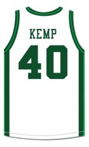 Shawn Kemp Concord High School Basketball Jersey Sewn White Any Size image 5