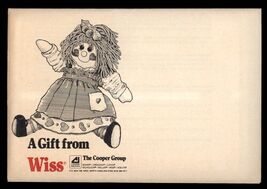 LITTLE Miss WISS 15" Doll + 8" Ornament * a gift from Cooper group * uncut  - $7.87